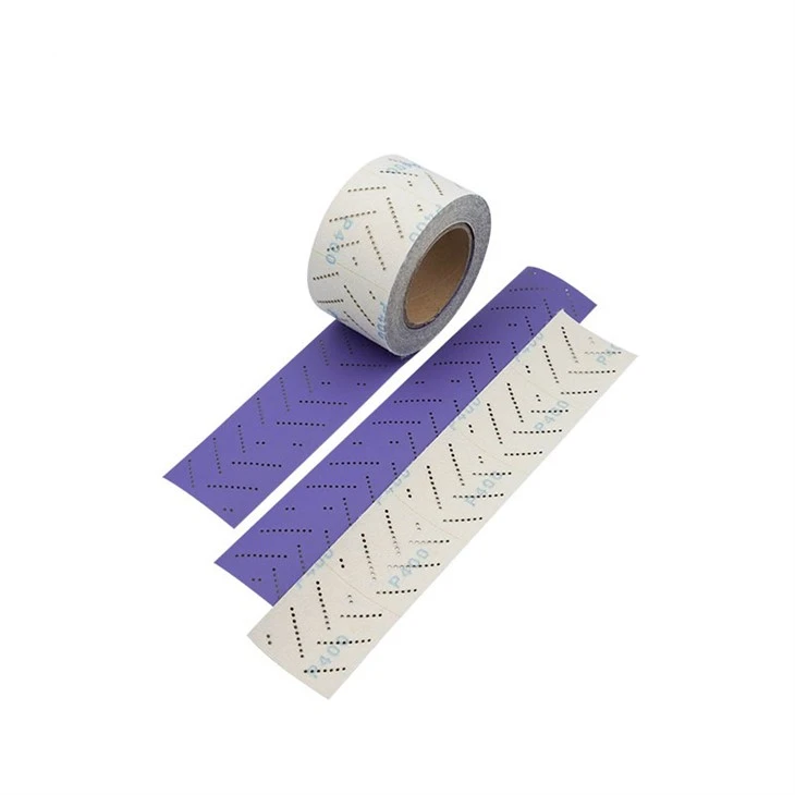 Purple Ceramic Sandpaper Sheet Rolls