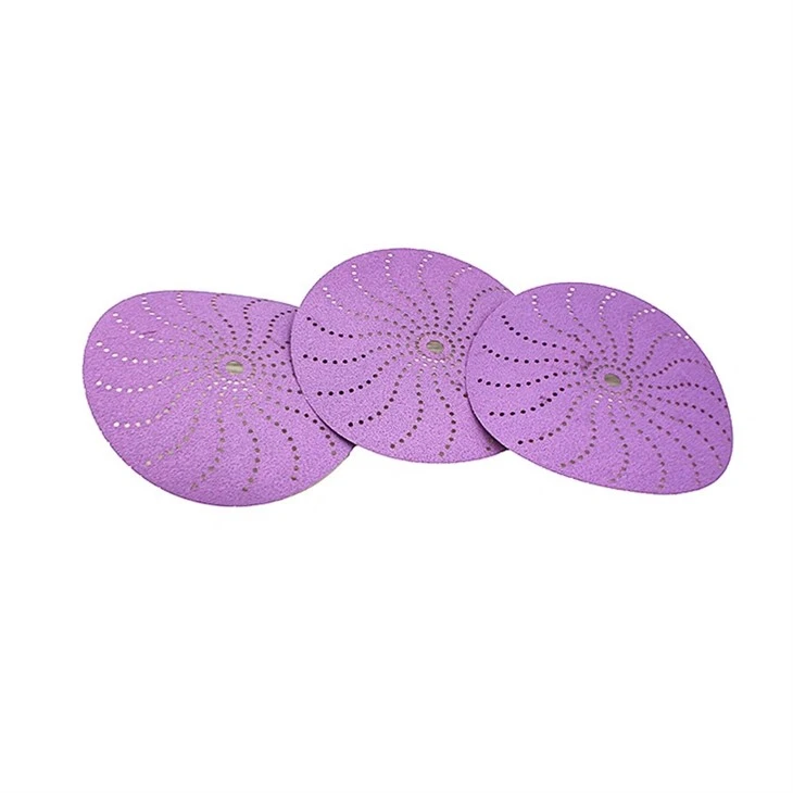 Disque de ponçage en céramique à crochet et boucle